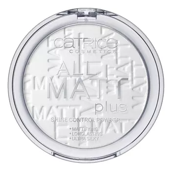 Компактная пудра для лица All Matt Plus Shine Control Powder 10г: 001 Universal