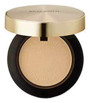 Компактная пудра для лица Eco Soul Luxury Gold Pact SPF30 РА+++ 9г: 21 Light Beige