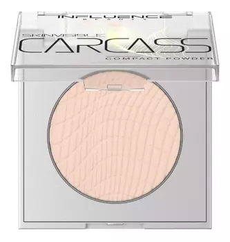 Компактная пудра для лица Skinvisible Carcass Compact Powder 4,2г: 02 Светло-бежевый