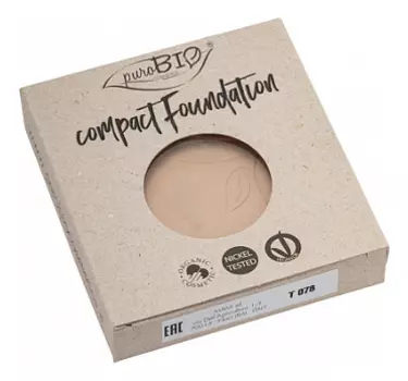 Компактная тональная основа для лица Compact Foundation 9г: No 01 (запасной блок)