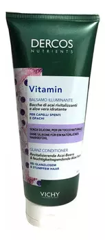 Кондиционер для блеска волос Dercos Nutrients Vitamin A.C.E Conditioner 200мл