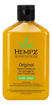 Кондиционер для поврежденных и окрашенных волос Original Herbal Conditioner For Damaged &amp; Color Treated Hair 250мл (оригинальный): Кондиционер 250мл
