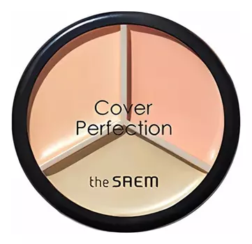 Консилер для лица Cover Perfection Triple Pot Concealer 2*4,5г/4,1г: 01 Correct Beige
