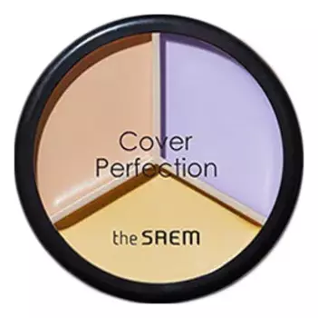 Консилер для лица Cover Perfection Triple Pot Concealer 2*4,5г/4,1г: 04 Tone Up Beige