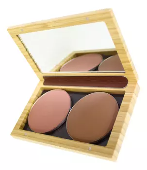 Косметическое зеркало-палетка для теней Bamboo