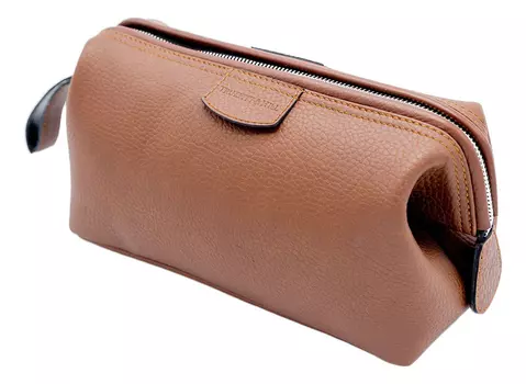 Косметичка на молнии Gentleman's Wash Bag Tan