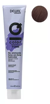 Краситель для волос Тон-в-тон с кокосовым маслом без аммиака Cosmetics IQ Color Tone Haircolor 90мл: 5.38 Light Gold Brown Brunette
