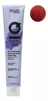 Краситель для волос Тон-в-тон с кокосовым маслом без аммиака Cosmetics IQ Color Tone Haircolor 90мл: 6.44 Dark Intense Copper Blonde