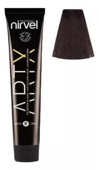 Краска для волос на основе протеинов пшеницы Color ARTX 60мл: 5-12 Светло каштановый пепельно-перламутровый