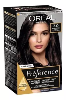 Краска для волос Preference 270мл: 3 Бразилия