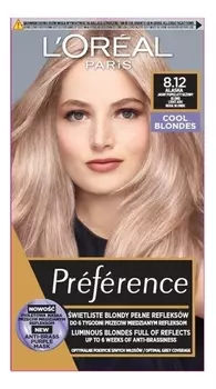 Краска для волос Preference 270мл: 8.12 Аляска