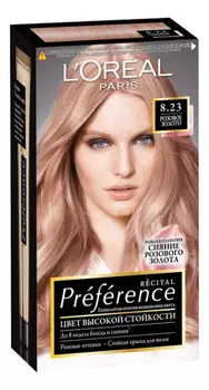 Краска для волос Preference 270мл: 8.23 Розовое золото