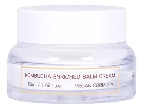 Крем-бальзам для лица с экстрактом чайного гриба комбуча Kombucha Enriched Balm Cream 50мл