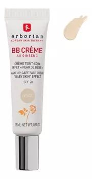 BB крем для лица Au Ginseng Makeup Care Face Cream SPF20 15мл: Слоновая кость