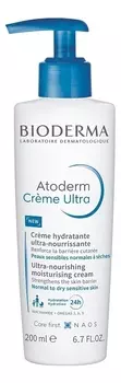 Крем для лица и тела Atoderm Ultra-Nourishing Moisturising Cream: Крем 200мл (помпа)