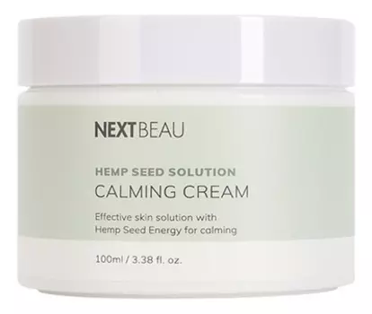 Крем для лица с маслом семян конопли Hemp Seed Solution Calming Cream 100мл