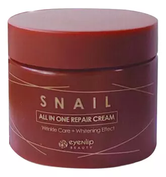 Крем для лица с муцином улитки Snail All In One Repair Cream 100мл: Крем 100г