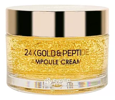 Крем для лица с пептидами и золотом 24K Gold &amp; Peptide Ampoule Cream 50г