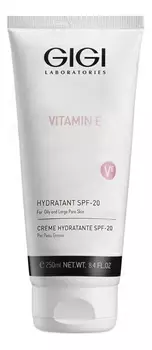 Крем для жирной и комбинированной кожи лица с витамином Е Vitamin E Hydratant SPF20: Крем 250мл