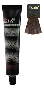 Крем-краска для волос с фитокератином Incolor Crema Colorante 100мл: 6.00 Супер натуральный темный блондин