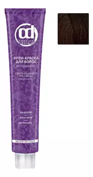 Крем-краска для волос с витамином С Crema Colorante 100мл: 6/0 Темно-русый натуральный