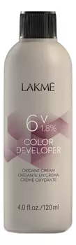 Крем-окислитель для волос 6V 1,8% Color Developer Oxydant Cream: Крем-окислитель 120мл