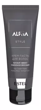 Крем-паста для волос с матовым эффектом Alpha Homme Style 100мл