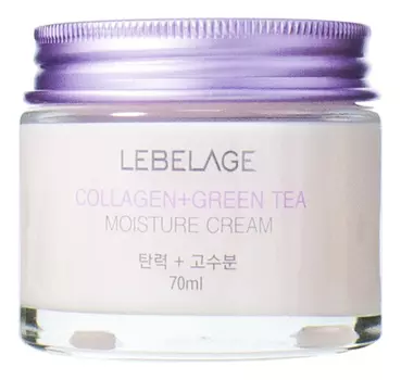 Крем увлажняющий с коллагеном и экстрактом зеленого чая Collagen + Green Tea Moisture Cream 60мл