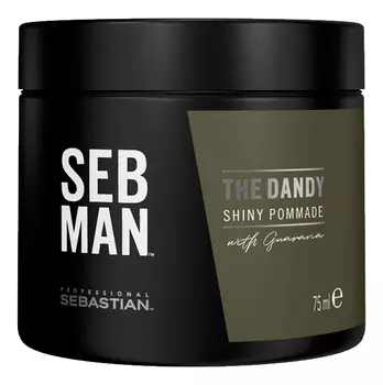 Крем-воск для укладки волос Seb Man The Dandy Shiny Pommade 75мл