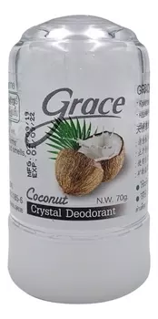 Кристаллический дезодорант Crystal Deodorant Coconut 70г (кокос): Дезодорант 70г