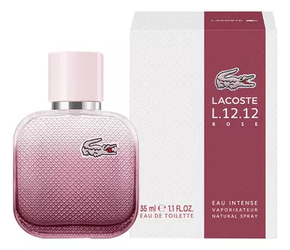 L.12.12 Rose Eau Intense: туалетная вода 35мл