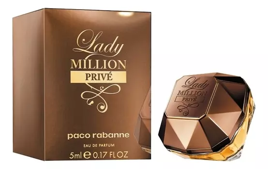 Lady Million Prive: парфюмерная вода 5мл