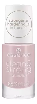 Лак для ногтей Clean &amp; Strong 8мл: 02 Moony Fog