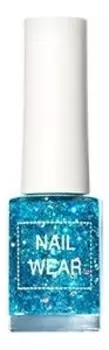 Лак для ногтей Nail Wear 7мл: 104 Blue Wave