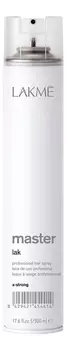 Лак для волос экстра сильной фиксации Master Lak X-Strong: Лак 500мл
