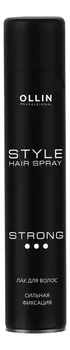 Лак для волос Style Strong Hold Hairspray: Лак 500мл