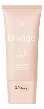 Легкий тональный крем для лица True Color Matte Effect 25мл: 02 Ivory