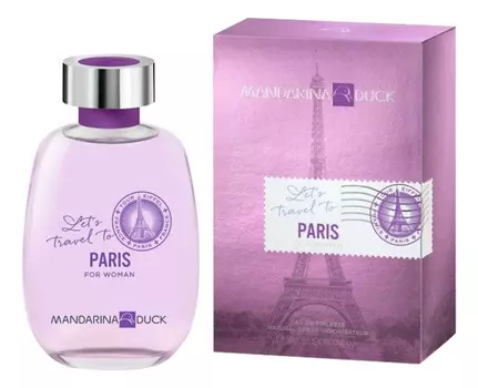 Let's Travel To Paris For Woman: туалетная вода 100мл