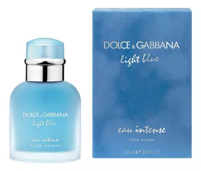 Light Blue Eau Intense Pour Homme: парфюмерная вода 50мл