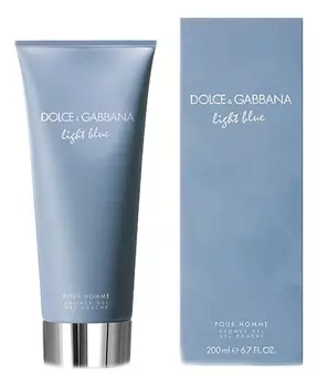 Light Blue pour homme: гель для душа 200мл