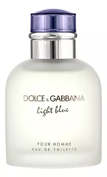 Light Blue pour homme: туалетная вода 200мл уценка