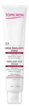 Липидовосстанавливающий крем для лица Da Creme Emolliente Visage 40мл