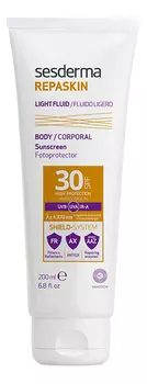 Липосомированный солнцезащитный флюид для тела Repaskin Fotoprotector Fluido Ligero 200мл: Флюид SPF30