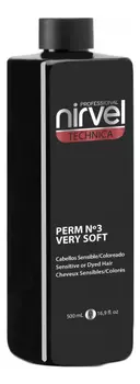 Лосьон для перманентной завивки мелированных волос Technica Perm No3 Very Soft 500мл