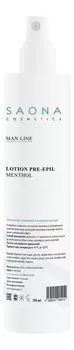 Лосьон перед депиляцией с ментолом Man Line Lotion Pre-Epil Menthol 350мл