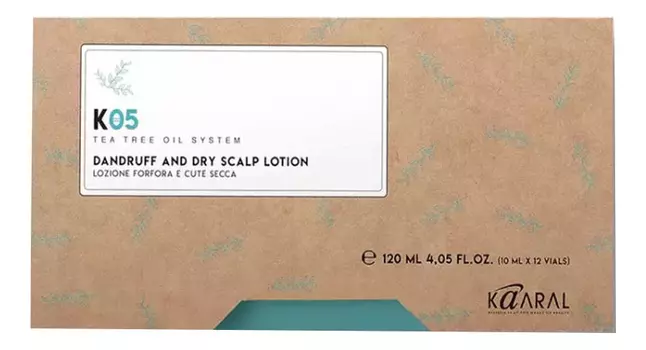 Лосьон против перхоти K05 Anti-Dandruff Lotion 12*10мл