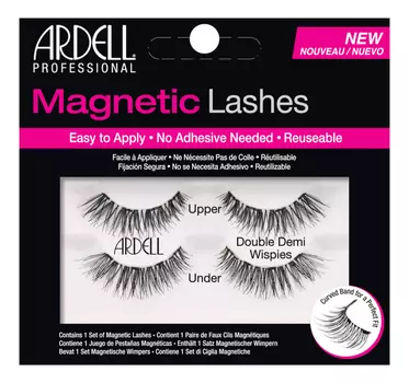 Магнитные накладные ресницы Magnetic Strip Lash: Double Demi Wispies