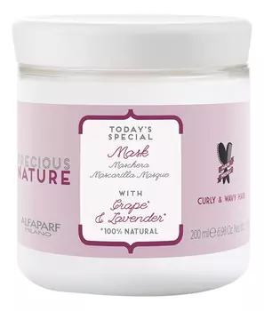 Маска для кудрявых и вьющихся волос Precious Nature Curly Wavy Hair Mask 200мл
