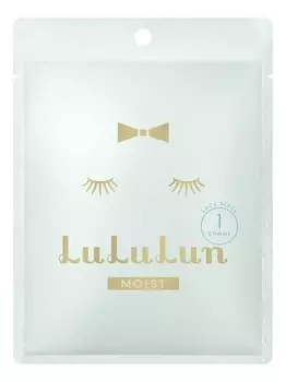 Маска для лица глубокое увлажнение обезвоженной кожи Face Mask Moist Blue: Маска 1шт