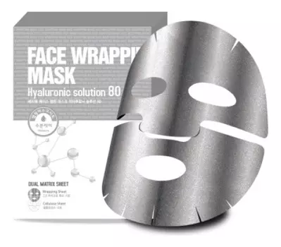 Маска для лица с гиалуроновой кислотой Face Wrapping Mask Hyaluronic Solution 80 27мл